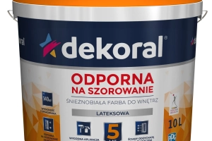 Farba lateksowa Dekoral Akrylit W 10l