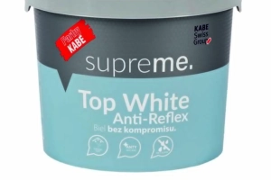 Farba akrylowa Antyrefleksyjna Kabe Supreme Top White 3l