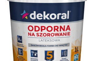 Farba lateksowa Dekoral Akrylit W 1l