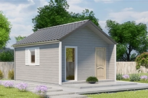 Domek letniskowy ogrodowy całoroczny 4,5x3 15mm