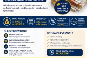 Mamy usługi kredytowe, które pomogą Ci