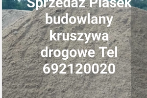 Piasek żwir kruszywa Rzeszów Krasne Strażów tel 692120020 Podkarpacie